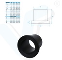 SSM ART STUB-END PE 4710 RD-11 4"