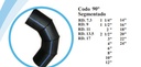 SSM ART CODO 90° X 4" PE 4710 RD-11
