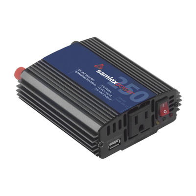 Inversor de Corriente (CD-CA) Potencia Nominal 250 W, Ent:12Vcc, Sal: 115Vca 60 Hz | SAM-250-12