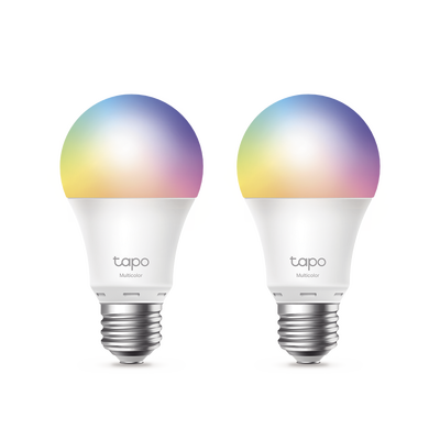 Kit 2 Focos WIFI Multicolor, Intensidad y Color Regulables, Comandos de Voz Mediante Amazon Alexa/Google Assisten | TAPOL530E2PACK