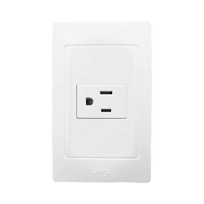 Contacto Sencillo de 127 V~60 HZ 15 A/ Color Blanco. | JTL-B72-22