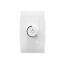 Dimmer Rotativo para Lámpara Incandescentes / 300 W 127 V CA / Color Blanco. | JTL-C7329
