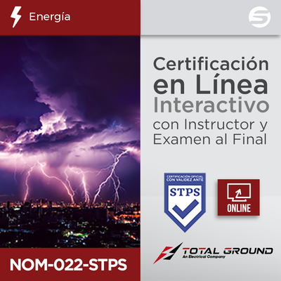 Certificación Virtual NOM-022-STPS Total Ground (Válida Ante Secretaría del Trabajo) | EXPERT-TG-NOM022