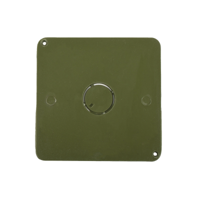 Tapa para Caja Cuadrada de 4 " para instalaciones con tubería PVC Conduit pesado. | ATUP-34T