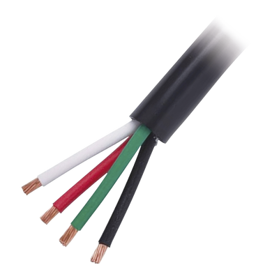Cable Eléctrico de Uso Rudo 4 Hilos Calibre 18 AWG, Hasta 600 V. Rollo de 100 m. | VD66/100M