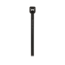 Cincho de Nylon 6.6 de Bloqueo, 203 mm largo x 2.5mm ancho, Color Negro, Exterior Resistente a Rayos UV, Paquete de 1000pz | PLT2M-M0