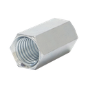 Cople hexagonal roscado cuerda maquina galvanizado de 6.5 mm (1/4") | ANC-CH1478