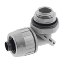 Conector Multi Posición de Nylon de 3/4" para Tubería Liquidtight Polytuff. | HUB-PS0759-NGY