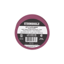 Cinta Eléctrica STRONGHOLD para Aislar, de PVC, Uso General Reparación y Mantenimiento, Grosor de 0.18mm (7 mil), Ancho de 19mm, y 20.12m de Largo, Color Violeta | ST17-075-66VI