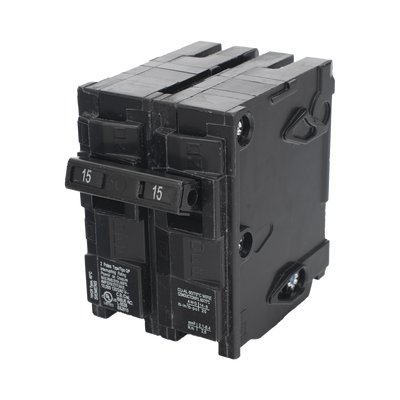 Interruptor automático enchufable tipo QP 2 polos, 15 amp | Q215