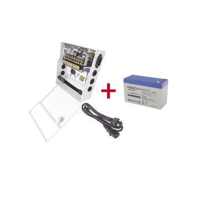 Kit / Fuente PLK12DC8ABK + Batería incluída LK712 | PLK12DC8ABK/K