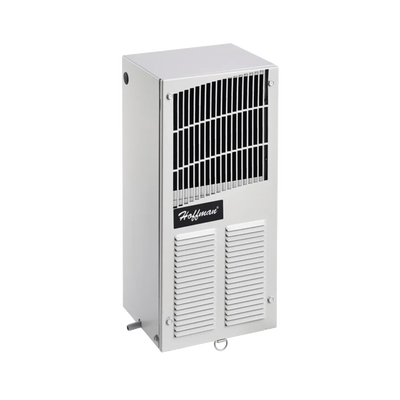Aire Acondicionado Compacto Para Exterior, Uso en Gabinetes de Telecomunicaciones de Grado Industrial, Frío T15, 800 BTU, 115 Vca, de Acero, Color Gris | T150116G100