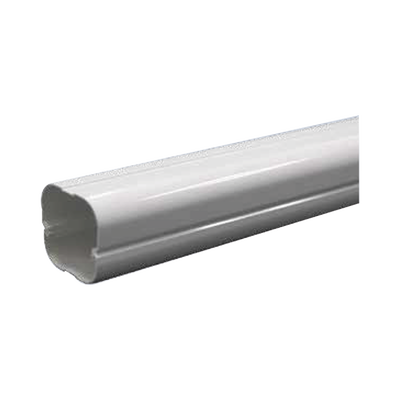 Kit de Canaletas Para la Organización de Tuberías y Cables Eléctricos en Instalaciones de Aire Acondicionado, Uso en Interiores y Exteriores, PVC Rígido, Ideal Para Minisplit, Contenido de Kit (11 Piezas), (3000-00000) | TH-AC-KIT