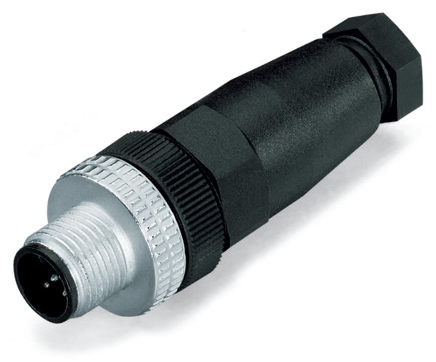 SSMELE 756-9201/050-000 Conector Macho M12; 5 polos; con codificación A; Tornillo