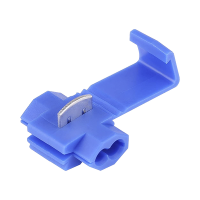 Terminal tipo almeja / 18 - 14 AWG / Azúl / Paquete de 25 piezas. | AECW-2