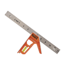 Escuadra Especial de 12 Pulgadas, con Bordes de 45° y 90° y Regla Magnética. Ranura en V para Diámetro de Tubo Conduit | 935CSEL