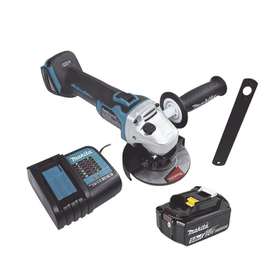 Mini esmeril Inalámbrico de 4-1/2 " 8.500 rpm, Incluye 1 bat. li-ion 18v/5.0 a.h y Cargador | DGA456STX2