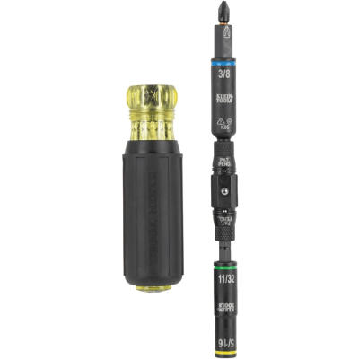 Destornillador / Llave de Tuercas 10 en 1 KNECT™ con Clasificación de Impacto / Compatible con Herramientas Eléctricas / Puntas Intercambiables / Portabrocas KNECT™ de 12 Puntos / Barra de Acero / Torque de 150 in-lb | 32528HD