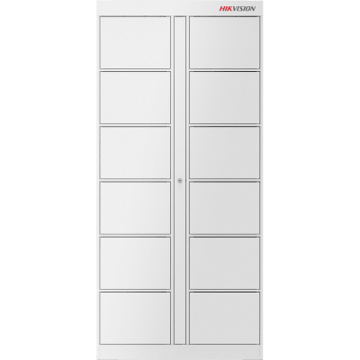 Locker Inteligente de Expansión con 12 Espacios / Requiere Locker Maestro / Comunica al Maestro por RS485 | DS-KLB2-12