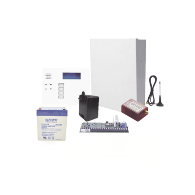 Panel de Alarma / 8 Zonas Programables / 48 Usuarios / 2 Particiones / Comunicador 4G LTE-M / Batería 4Ah / Transformador 16.5Vca | VISTA48/6150TB4G