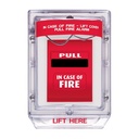 Cubierta Protectora Serie Stopper IIÆ De Policarbonato Super Resistente, Montaje Empotrado, Texto En Inglés, Sin Bocina | STI-1200