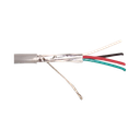Cable 4 x 18 AWG / Blindado / 305 Metros (1000 Pies) / Riser / UL / Color Gris / Hecho en México | 9274