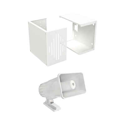 Sirena de 2 tonos 30 W/ Sonido 118 dB / Gabinete IMP30V3 Incluido | SF581AGAB