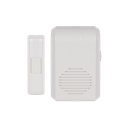 Timbre Inalámbrico Para Puerta Con 10 Tonos, Hasta 150m Linea de Vista, Con Receptor Inalámbrico Incluido, 110Vca | STI-3350