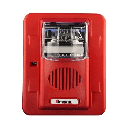 Sirena Estrobo, 24 Vcd, Multi-Candela 15 hasta 110 cd, Montaje En Pared, Color Rojo, Serie HEC3 (0500-06020), Hochiki | HEC3-24WR