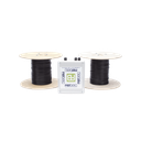 MICALERT Cable Sensor para Paredes, barandales, rejas rigidas / 2 zonas de 152 metros / 304 Metros de protección total/Tarjeta LPU400/Calibración via software | MIC-2Z-500-V2