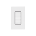 (RadioRa3) Botonera Sunnata Negro 4 escenas para Radio RA3, programe escenas diferentes en cada botón. | RRSTW4BSW