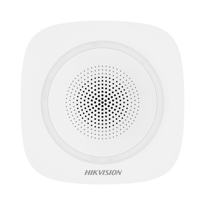 (AX PRO) Sirena Inalámbrica Interior / 110 dB / Estrobo Color Azul | DS-PS1-I-WB(B)