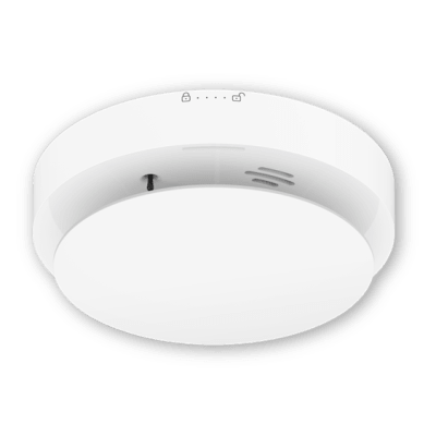 (AX PRO) Detector de Humo Fotoeléctrico y Temperatura para Panel de Alarma HIKVISION / Interior / Soporta Funcionalidad Autónoma | DS-PD451SMK-WB