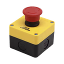 Botón de Stop Tipo Enclavado / Para Barreras Vehiculares, Operadores Corredizos y Abatibles. | XBS-S-T01