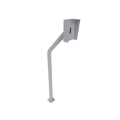 Base tipo tubular para instalación de Lectora RFID. | BAS-POS-RFID