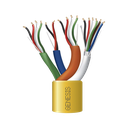 Carrete de Cable de 305 Metros (1000 Pies) / Color Amarillo / Compuesto por  6 x 22 AWG blindado, 4 x 18 AWG, 4 x 22 AWG, y 2 x 22 AWG / Para Aplicaciones en Control de Acceso | 2196-1002
