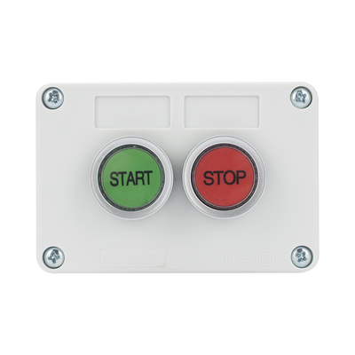 Botonera Doble Para Barreras Vehiculares, Operadores Corredizos y Abatibles. | XBS-SW-21