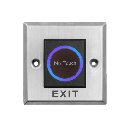 Botón Cuadrado Sin Contacto / Indicador LED / NO / NC / Interior / Acero Inoxidable | DS-K7P08