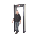 Arco Detector de Metales de 18 Zonas con Anclaje para Fijarse al Piso. Incluye Sensor IR para evitar falsas Alarmas / Certificado por la Administración Federal de Aviación de EE. UU. (FAA) | INTELL-218-ZIR