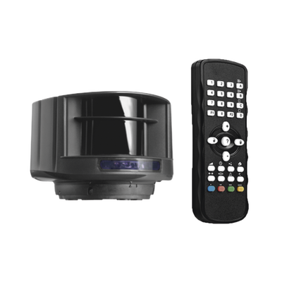 Kit de Sensor láser y control remoto / Evite el uso de lazos magnéticos / Protege carriles de hasta 9.6 m de ancho y 9.6 metros de profundidad | 10LZR-H100KIT-19327