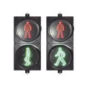 Semáforo Peatonal / Con Movimiento / Diámetro 20 Cm. | PROLIGHTPASD