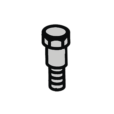 PERNO DE BISAGRA CON JUNTA PARA BARRERA FAAC 620/640 | 7182155