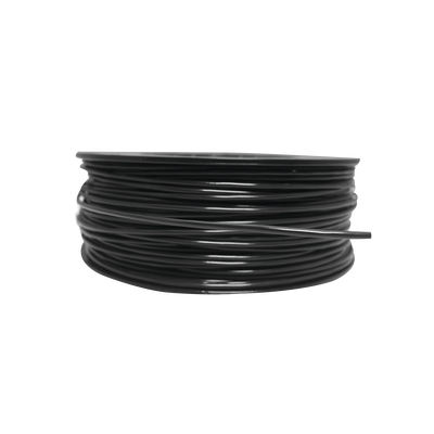 Bobina de 152 Metros de Cable Detector de Calor, Temperatura Fija 88 grados Celsius, Recubrimiento de Nylon Negro para Aplicaciones en Exterior, con Guía Acerada | TC-190NG-500