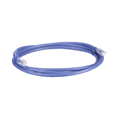 Cable de Parcheo UTP, Cat6A, 24 AWG, CM, Color Azul, 1.52 Metros (5 Pies) | UTP6AX5BU