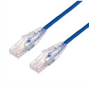Cable de Parcheo Slim UTP Cat6A - 3 Metros (9.84 Pies) Azul, Diámetro Reducido (28 AWG) | LP-UT6A-300-BU28