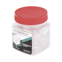 Bote con 100 Piezas de Plug Modular Tipo RJ11 de 4 Contactos Chapado de Oro a 50 Micras | TCRJ11-100