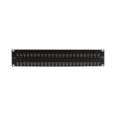 Patch Panel Ultramax. UTP, Precargado con Jacks Cat6A, 48 Puertos, Plano, 2U | UP6A-F2-48L-RS