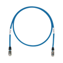 Patch Cord Cat6A, Blindado S/FTP, CM/LS0H, 3.05 Metros (10 Pies), Color Azul | STP6X10BU