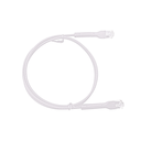 Mini Patch Cord Cat6 Ultra Slim 1 Metro (3.28 Pies) Blanco ? Ahorra Espacio sin Organizadores, con Bota Flexible | LP-PSLIM-1WH