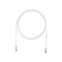 Cable de Parcheo TX6, UTP Cat6, Diámetro Reducido (28AWG), Color Blanco Mate, 1.52 Metros (5 Pies) | UTP28SP5